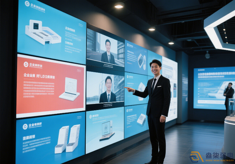 企業(yè)展廳LED屏如何做分屏控制？