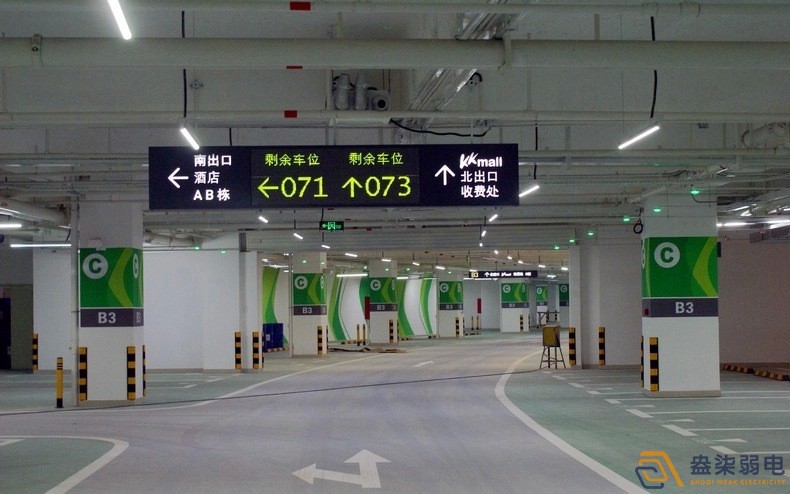 車位引導系統—智能引導，輕松停車